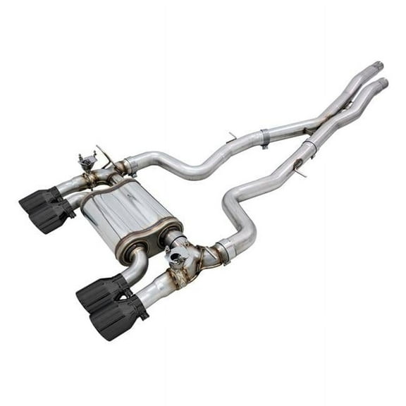 AWE Tuning BMW F8X M3/M4 SwitchPath Catback Exhaust - Diamond Black Tips - 3025-43074