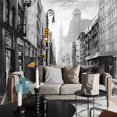 thumbnail image 1 of Papier Peint 3D Londres Peinture SKU WAL0110, 1 of 1