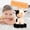 birthday gifts _7, variant on Purple Cow Plush Toy, Soft Stuffed Sleeping Doll, Soothing Toy For All Ages S, Birthday Valentine's For Everyone Day Gift