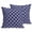Blue, variant on Throw Pillow Covers 18x18 Inch Set of 2 Moroccan Pattern Decorative Pillows Cushion Case Soft Square Pillowcases Blue Geometric Trellis Throw Pillows for Couch Sofa Bed Chair Home Decor