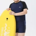 thumbnail image 2 of Shadoumai Swimming Suit Kids Casual Swimwear Boys 2 Piece Swimsuit Water Park Boy Bathing Suit, 2 of 9