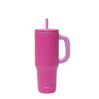Zak Designs 18oz Superman Kids Straw Handle Tumbler, Stainless