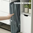 thumbnail image 6 of Fall Savings! PRETXORVE Laundry Basket, Laundry Basket with Wheels, Collapsibles Laundry Hamper with Wheels Water Proof Rolling Clothes Hamper Basket Bin for Dirty Clothes Storage, 6 of 7
