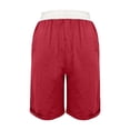 thumbnail image 4 of Babysbule Women Shorts Women's Summer Print Five Points Large Size Cotton Linen Pants Casual Pants Shorts, 4 of 6