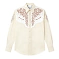 thumbnail image 4 of AWZXDE Hauts d'Été pour Ados Mode d'Été Chemise à Imprimé à Manches Longues pour Garçons, 4 of 4