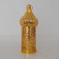 thumbnail image 5 of Moroccan Metal Lantern Holder, Decorative Candle Lantern Stand, Golden Hollow Metal Lantern for Home Decor, Ramadan Eid Centerpiece, Bohemian Wedding Table Decor, Floor or Hanging, 5 of 9