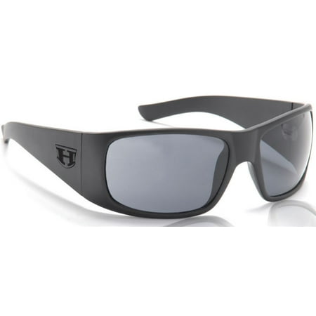 Hoven Ritz BLACK ON BLACK / GREY POLARIZED Impact Resistant Lens Sunglasses