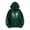 Green, variant on DondPO Hoodies for Men Sweatshirts for Men Unisex Hooded Sweater Heart Shaped Printed Zipper With Plush Insulation Hooded Mens Hoodies Pullover Mens Tops Black L