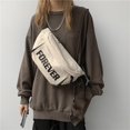 thumbnail image 4 of Rebajas Grandes, Riñonera deportiva de calle para estudiantes, bolso informal de moda para parejas, bolso pequeño, bolso cruzado de hombro Akmoler, 4 of 9