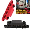 thumbnail image 4 of Busbar Boxes, High Strength 4 Stud Power Distribution Block Stable Professional Electrical Conductivity 2pcs For RV For Yacht, 4 of 7