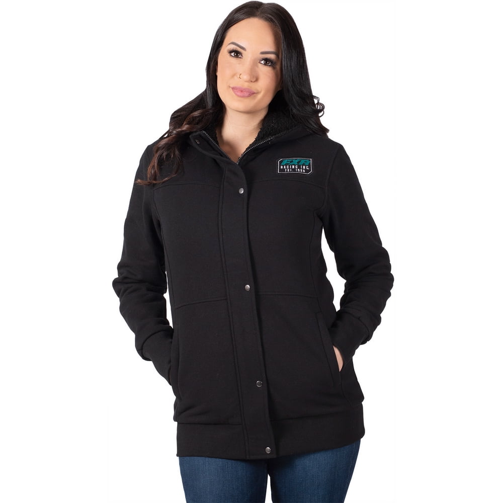women's cozy sherpa hoodie
