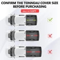 thumbnail image 2 of TPA Hard Quad-Fold Truck Bed Tonneau Cover Fits for 2007-2026 Toyota Tundra 5.5 FT (67") Bed Fleetside (Not for Stepside) Waterproof, Guard Against Theft, w/o Trail Special Edition Storage Boxes, 2 of 8