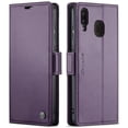 thumbnail image 2 of CaseMe Funda de Cuero For Samsung Galaxy A20/A30 con Bloqueo RFID, para Samsung Galaxy A12, Funda para Mujer y Hombres, Tarjetero con Cierre Magnético, Funda Tipo Folio For Samsung Galaxy A20/A30, 2 of 11