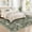 Green, variant on Modern Area Rug 2×6ft/5×7ft/8×10ft/9×12ft/10×13ft, Thin Washable Living Room Rug with Tiger Woodcut Print, Low Pile Non Slip Thin Carpet Soft Non Shedding Foldable Mat for Bedroom & Office