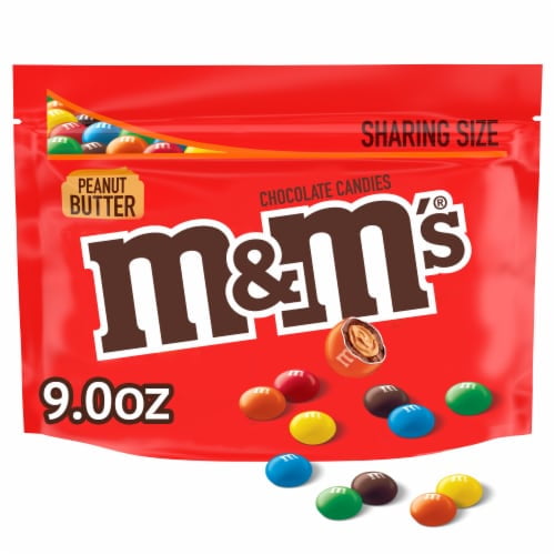 M&M'S Peanut Butter Milk Chocolate Candy Sharing Size Bag