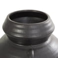 thumbnail image 6 of DecMode 20" Amphora Black Ceramic Vase with Speckled Texture and Ring Handles, 6 of 11