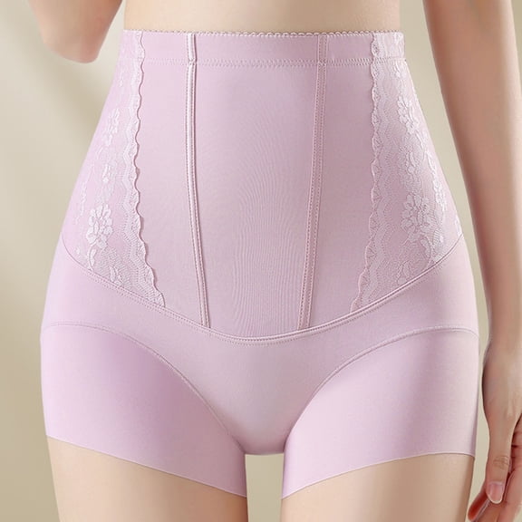 Cotton Boyshort Underwear for Women Women's Underwear Low Waist Breathable Nylon Briefs Ice Silk Seamless Underwear Purple XL