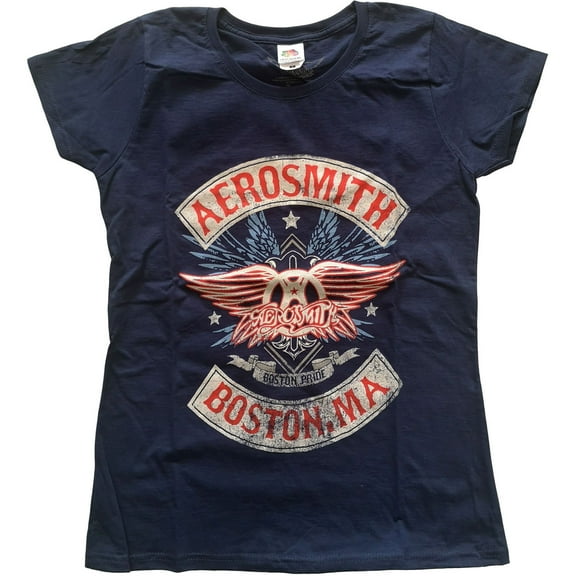 Aerosmith Boston Pride Skinny T Shirt
