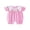 Pink, variant on Half Way to One Clothes Baby Girl Boy First Birthday Outfit Summer Fall Half Birthday Clothes Plaid Gingham Bubble Romper Letters Cookies Embroidery Short Sleeve Plaid Jumpsuit Playsuit