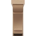 thumbnail image 2 of 5"W x 10"D x 15"H Classic Bryant Rough Cedar Woodgrain TimberThane Corbel, Primed Tan, 2 of 6