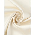 thumbnail image 5 of INSPIRE CHIC Women's Satin Pajama Silky 3/4 Sleeves Tie Waist Loungewear Robes M Light Champagne, 5 of 6