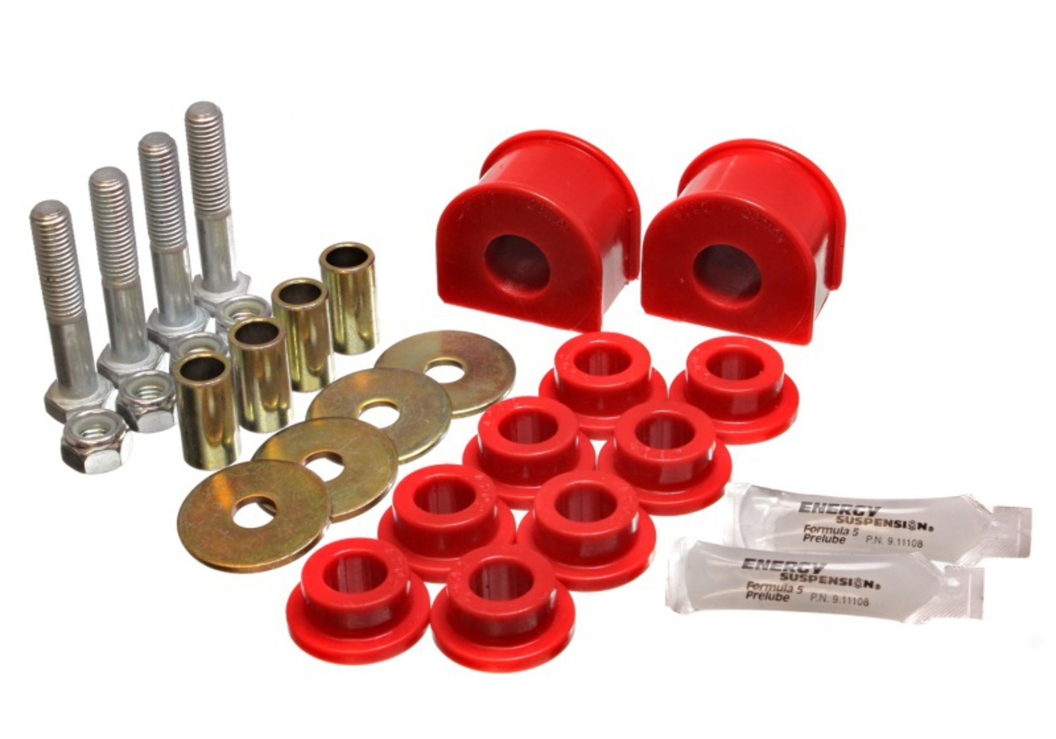 Energy Suspension 99-04 Ford F-150 Lightning 2WD Red Rear Sway Bar Bushing Set (Inc End Links) Fits select: 1999-2003 FORD F150 SVT LIGHTNING, 2004 FORD F-150 HERITAGE SVT LIGHTNING