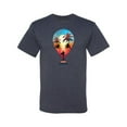 thumbnail image 2 of Wild Bobby, Summer Beach Destination, Streetwear, Men Graphic Tees, Vintage Heather Navy, Large, 2 of 3