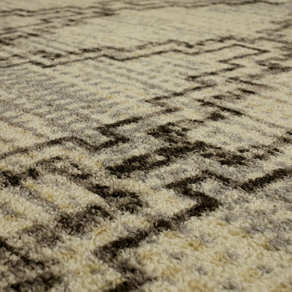 Mohawk Home Incline Diamonds Grey Area Rug, 7' 6" x 10'