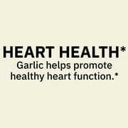 Spring Valley Odor-Controlled Garlic Dietary Supplement Softgels for Heart Health, 1000 mg, 120 Count