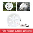 thumbnail image 3 of NICCOO USB Outdoor Generator Charger Wind Power Water Double-duty Turbine Generator 12V, 3 of 16