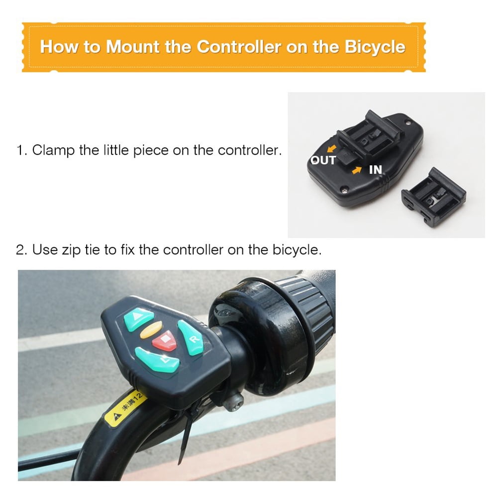 SPRING PARK LED Turn Signal Vest Bike Pack Guiding Light Reflective Luminous Safety Warning Direction Backpack for Night Cycling Running Walking Hiking Bag