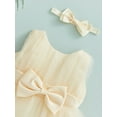 thumbnail image 5 of Bagilaanoe Toddler Kids Baby Girl Princess Dresses Layered Tutu Tulle Party Wedding Formal Dress with Headband Birthday Outfits, 5 of 9