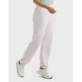 thumbnail image 2 of Hanes EcoSmart Women's Fleece Sweatpants with Cinched Cuffs, 30" Pale Pink XL, 2 of 10