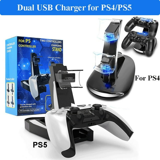 Dual Ps4 Controller Charger Charger Station For Ps4 Ps5 Controller Led Docking Cradle Walmart Com Walmart Com Dual Ps4 Controller Charger Charger Station For Ps4 Ps5 Controller Led Docking Cradle Walmart Com Walmart Com