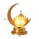 thumbnail image 3 of Xihbxyly Lámpara Decorativa de Hierro, Elegante Acabado Dorado, Luz Led a Pilas, Estructura de Hierro, Luz Blanca Cálida y Suave, Ambiente Romántico, Decoración de Mesa para Dormitorio, Ideal para Re, 3 of 7