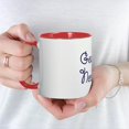 thumbnail image 5 of CafePress - Goat Ropers Mug - 11 oz Ceramic Mug - Novelty Coffee Tea Cup, 5 of 6