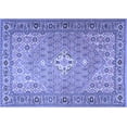 thumbnail image 1 of Ahgly Company Indoor Rectangle Persian Blue Traditional Area Rugs, 2' x 4', 1 of 4