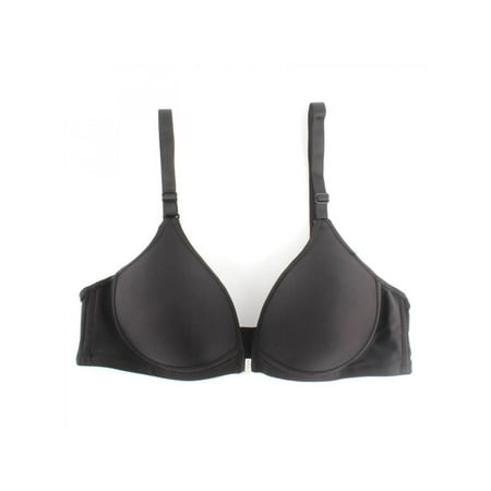 

Women Push Up Bra Sexy Front Closure Bra Top Solid Adjusted Seamless Thin Padded Sexy Lady Underwear Gather For Girls 7-85B