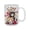 black, variant on 15oz Cute Kitten Floral Mug - Adorable Kittens Among Vibrant Flowers Ceramic Coffee Cup, 15 Ounce, Ideal Gift for Animal Lovers