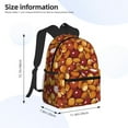 thumbnail image 2 of Easygdp Almond Nuts Mochila Casual para Portátil, Mochila para Escuela, Viajes, Negocios, 2 of 6
