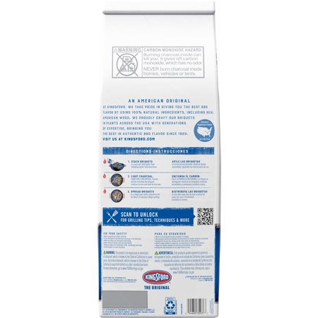 Kingsford Original Charcoal Briquettes, 8 lb - Image 3