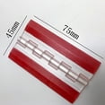thumbnail image 2 of MYG 1 Pcs Acrylic Hinge Clear Small Plastic Hinges Continuous Piano Hinge, 2 of 8