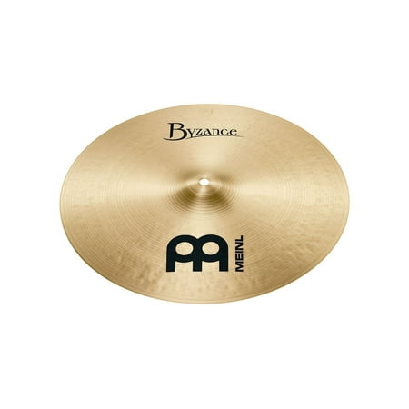 Meinl Cymbals Byzance 18  Traditional Medium Thin Crash Cymbal The Meinl Byzance Traditional Medium Thin Crash features a fairly dark washy sound that fills up the frequency spectrum. It has a loud attack and a moderate sustain which is great for Rock  Pop  Fusion  Jazz  Funk  R&B  Reggae  Studio envirements  and world music. This is due to its warm and smooth character. Features: Fairly dark washy sound Fills up the frequency spectrum Loud attack and a moderate sustain Warm and smooth character Great for Rock  Pop  Fusion  Jazz  Funk  R&B  Reggae  Studio envirements  and world music Get your Meinl Byzance Traditional Medium Thin Crash today at the guaranteed lowest price from Sam Ash Direct with our 45-day return and 60-day price protection policy.