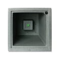 thumbnail image 5 of Algreen Covington 16" Self-Watering Planter Cube - Warm Grey Resin, 5 of 8