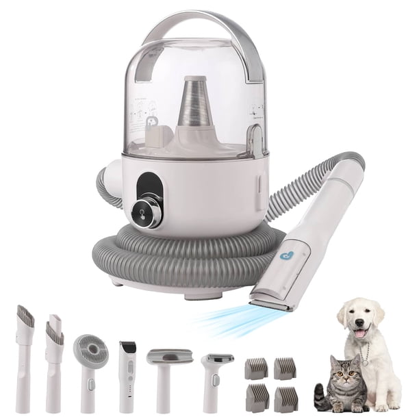 cm de Profundidadog cm de Alturaair Vacuum Cleaner y Grooming Set 2L cm de Profundidadust Cup con 5 Grooming Tools cm de Alturaigh Suction Power Low Noise Gris