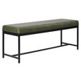 thumbnail image 3 of Safavieh Chase Retro Glam Faux Leather Bench, 3 of 10