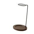 thumbnail image 4 of lingqin Coffee Dripper Holder Wooden Filter Holder Multipurpose Accessory Reusable Decor Brown, 4 of 9