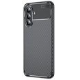 thumbnail image 1 of For Samsung Galaxy A36 5G Case Carbon Fiber Texture TPU Phone Cover Heat Dissipation, 1 of 5