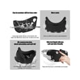 thumbnail image 3 of Oculus Quest 2 Accessories, Quest 2 Face Cover, Oculus Quest 2 Controller Grips Cover ,VR Shell Cover with Protective Lens Cover and 5 Disposable Eye Cover, 3 of 7