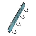 thumbnail image 4 of Cloakroom Wall Hanger, Wood Exquisite Key Hook Coat Rack  For Office For Bathroom For Bedroom Green, 4 of 8